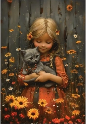 Puzzle Jolie Fille XL 260 pièces Anatolian