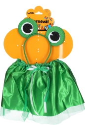 Costume de carnaval grenouille avec jupe