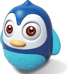 Jouet culbuto BABY MIX pingouin bleu
