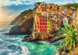 Puzzle TREFL Premium Plus Photo Odyssey : Riomaggiore, Italie – 1000 pièces
