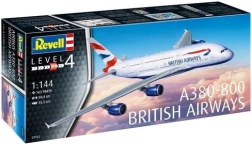 Maquette en plastique de l’avion AIRBUS A380-800 BRITISH AIRWAYS