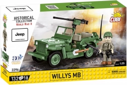 Briques Jeep Willys MB 132 pièces