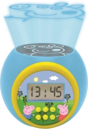 Réveil enfant avec projecteur PEPPA PIG et veilleuse