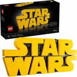 logo STAR WARS en briques LEGO pour adultes