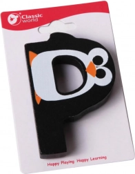 Classic World lettre en bois P