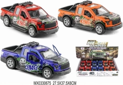 Voiture de jeu 1:32 avec fonction tirez et partez