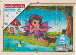 Puzzle en bois Fées et Licornes