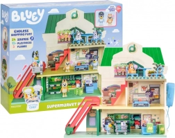 Ensemble de figurines bluey supermarché