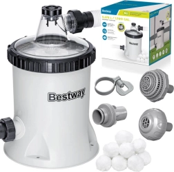 Bestway pompe de filtration à sable pour piscines
