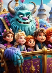 Puzzle Bluebird Vers l'aventure 104 pièces