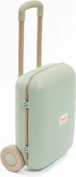 Valise de voyage pour enfants en matériau éco DOLONI, verte