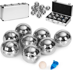 Set de pétanque 8 boules avec mallette et accessoires