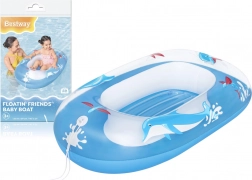 Bateau gonflable pour enfants avec motif de dauphin Bestway
