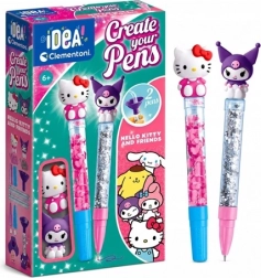 Clementoni Idea Mini mini-usine de stylos à bille Hello Kitty et ses amis