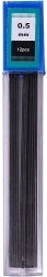 Mines de rechange pour porte‑mine HB 0,5 mm CONCORDE, 12 pcs