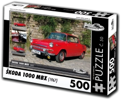 Puzzle RETRO-AUTA Škoda 1000 MBX 500 pièces