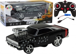 Voiture télécommandée 1:18 Drift 360 Lumières Sons noire
