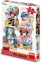 Puzzle Minnie et Daisy Été 4x54 pièces