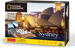 Puzzle 3D NATIONAL GEOGRAPHIC Sydney, 86 pièces
