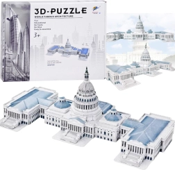 Puzzle 3D Capitole des États‑Unis 132 pièces