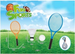 Set de raquettes de tennis et de badminton pour enfants
