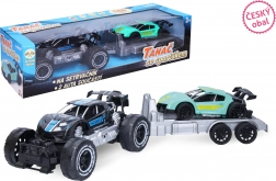 Tracteur routier avec voiture particulière 45 cm à friction