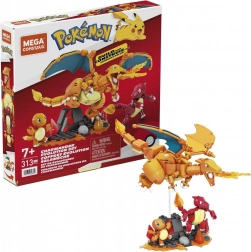 Kit de construction Mega Construx Pokémon Évolution de Salamèche