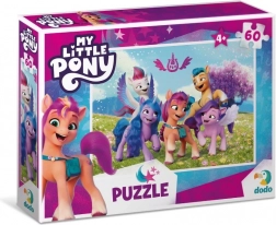 Puzzle DODO My Little Pony dans la prairie magique, 60 pièces