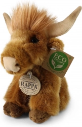 Vache des Highlands en peluche 16 cm écoresponsable
