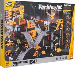 Garage de stationnement de construction multifonction avec accessoires