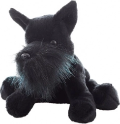Chien en peluche Schnauzer 16 cm