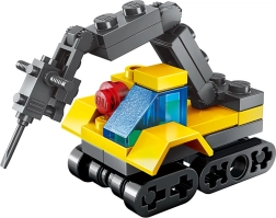 Qman Squros Extreme set reconfigurable Scorpion – machine de démolition 3‑en‑1