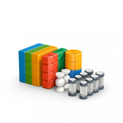 Geomag Magicube Shapes – jeu de construction 128 pièces