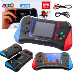Console de jeu rétro portable avec 500 jeux, écran 3,5" et deuxième manette