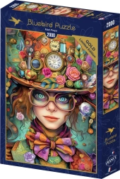 Puzzle Bluebird Gold Edition Chapeau fou 2000 pièces