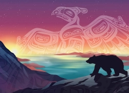 Puzzle Cobble Hill Tempête et Ours 500 pièces