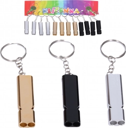 Porte-clés avec double sifflet