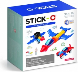 jeu de construction magnétique STICK-O set urbain 16 pièces