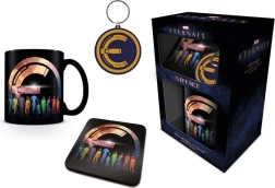 coffret cadeau Eternals – mug 310 ml, porte-clés et sous-verre en liège