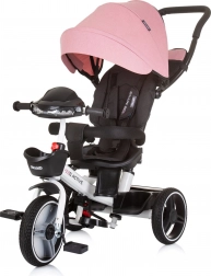 Tricycle avec auvent Chipolino Be Active 2-en-1 Pink Linen