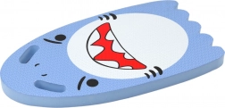 Planche de natation en mousse motif requin bleu