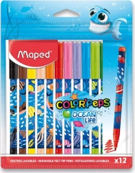 Fixy Color'Peps Ocean Life décorés 12 pcs