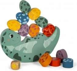 Jeu d'équilibre en bois Dino
