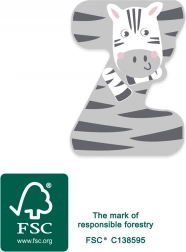 small foot lettre en bois Z