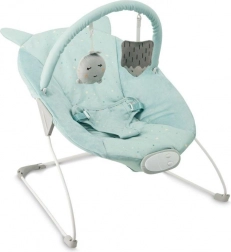 Transat vibrant avec mélodies MoMi Glossy bleu