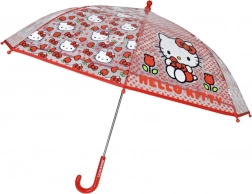 Parapluie automatique Hello Kitty 48 cm rouge