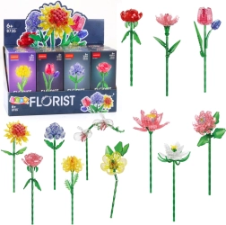 Kit de construction fleurs – compositions créatives 60–150 pièces