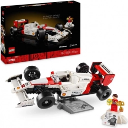 Lego Icons McLaren MP4/4 et Ayrton Senna – voiture de course de collection pour adultes