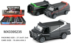 Transporteur de voitures en métal avec fonction pull-back