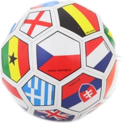 Ballon de football avec drapeaux taille 5